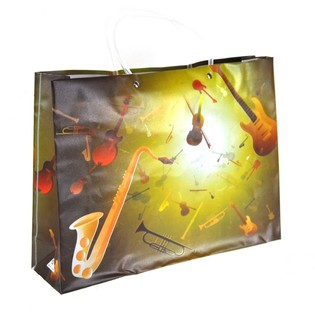 Velike Nakupovalne / Darilne Vrečke - Glasbeni Motiv (12 kos)