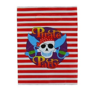 10 Rojstnodnevnih Vrečk - Pirate Party (6 setov)