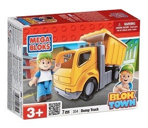 Tovornjak Kiper Mega Bloks Blok Town - 354 (2 kos)