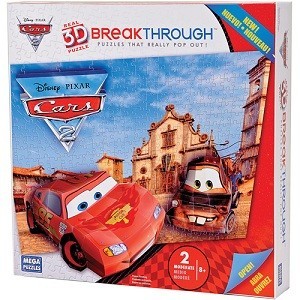 Megapuzzles Breakthrough 3D Avtomobili 2 (Cars) - 50671AEG