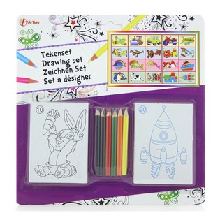 Set za risanje na kartonu (11-delni)