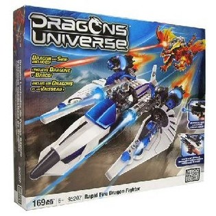 Mega Bloks Dragon Battle - Bojno Letalo in Zmaj
