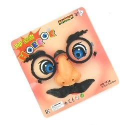 Zabavna očala z brki (12 kos)