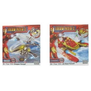 MEGABLOKS Iron Man 2 Vozilo in Figura