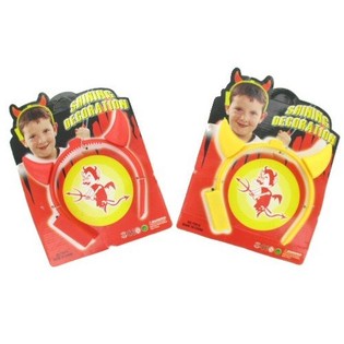 Svetleč obroč Hudičevi rogovi LED (6 kos)