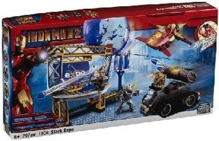 MEGABLOKS IRON MAN 2 STARK EXPO IGRALNI SET