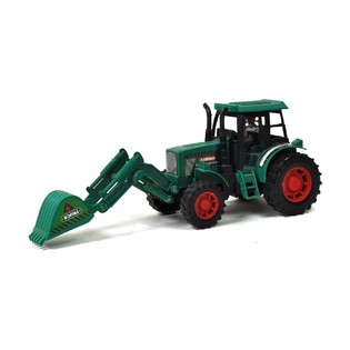 VELIK TRAKTOR Z BAGERSKO ROKO V ZASLONU (9 kosov)