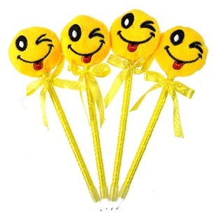 Plišasti kemični svinčnik Smiley (12 kosov)