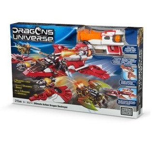 Mega Bloks Ultimate Action Dragon Destroyer Konstrukcijski Set