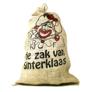 Jutasta vreča za Miklavža in Božička