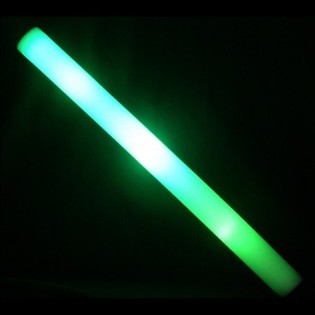 LED Svetleča Palica iz Pene - Zelena - 45 cm (17 kos)
