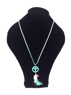 Ogrlica Mint Peace Buddha (1 kos)
