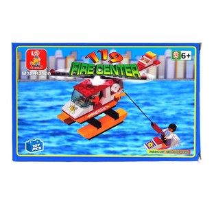 Gradbene Kocke BRICKS - Helikopter