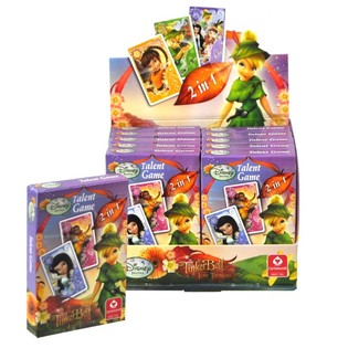 Disney Zvončica 2 v 1 Igra s Kartami (12 kos.)