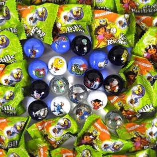 LICENČNE FRNIKOLE - NICKELODEON DORA, SPONGEBOB (96 kos)