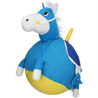 ŽOGA ZA SKAKANJE KONJ JOLLY JUMPER - MODRA