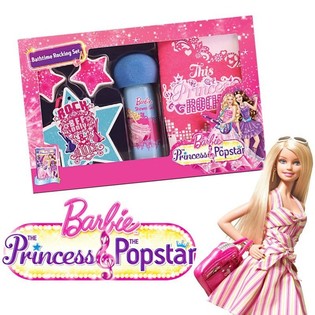 KOPALNI SET BARBIE PRINCESS & POPSTAR (6 kos.)