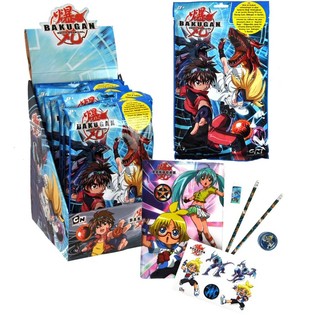 BAKUGAN ŠOLSKI DARILNI SET V DISPLAYU (12 kos.)