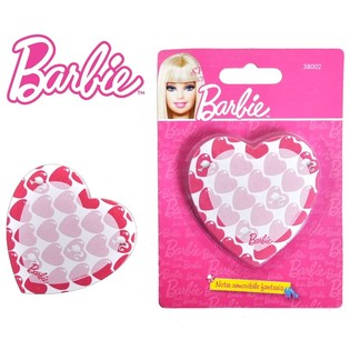 BARBIE BELEŽKA V OBLIKI SRCA NA KARTICI (6 kos)