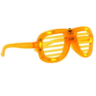 SHUTTER SHADES OČALA Z OSVETLITVIJO - BARVA: RUMENA (12 kos)