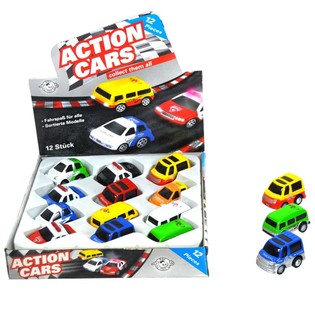 KOVINSKI AVTOMOBILČKI DIE CAST NA POTISK V DISPLAYU (12 kos.)
