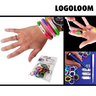 Izdelava Zapestnic "LOGOLOOM" z Lastnimi Oznakami (50 kos)