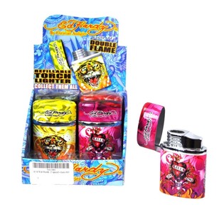 ED HARDY VIHARNI VŽIGALNIK DVOJNI PLAMEN (8 kos.)