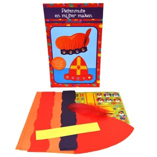 DIY set za izdelavo kape pomočnika in mitre sv. Miklavža (12 kos)