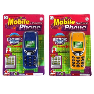Igračka mobilni telefon z zvokom na kartici (12 kosov)