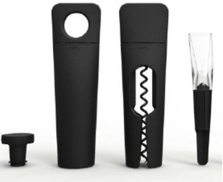 MENU BLADE - VINSKI SET ODPIRAČ TWIST + VAKUUMSKA ČRPALKA + DEKANTATOR (1 kos)