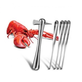 NUANCE - GOURMET KLADIVO Z VILICAMI ZA RAKE (1 set)