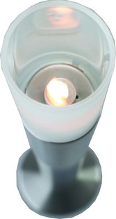 PATENT - Oljna svetilka Slimline 18,5 cm (1 kos)