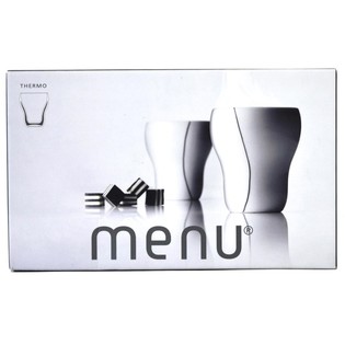 MENU - TERMO SKODELICA BLACK CONTOUR SREDNJA 320 ML, SET 2 KOSOV
