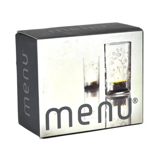 MENU - Podstavek za čajne svečke z motnim vzorcem, set 2 kosov (1 set)