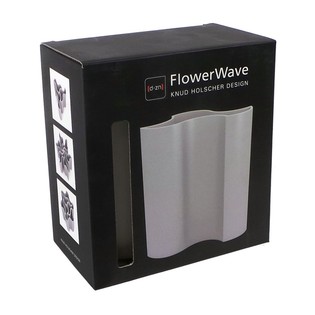 D-ZN - Vaza za Cvetje FLOWERWAVE - Bela (1 kos)