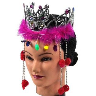 SREBRNA KRONA S PLI&Scaron;ASTIM ROBOM IN VRVICAMI (12 kos)
