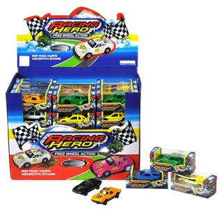 Avtomobilčki Die-Cast v Zaslonu (60 kos)