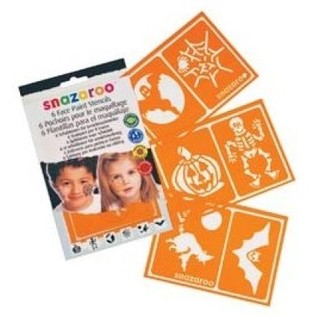 SNAZAROO - 6 &Scaron;ablon za Poslikavo Obraza (12 kos)