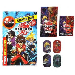 BAKUGAN - Začetni paket 8 obeskov (100 kos)