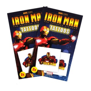 Tetovaže Marvel 2 kosa - Model Iron Man (50 kos)