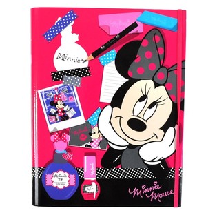 PISALNI SET DISNEY MINNIE MOUSE LIČILA V OBLIKI KNJIGE (3 kosi)