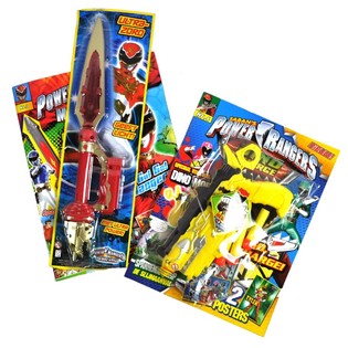 ***SUPER POCENI*** POWER RANGERS PAKET PRESENEČENJA, VKLJUČNO Z IGRAČO! (12 kos.)