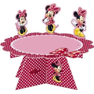 DISNEY MINNIE MOUSE STOJALO ZA TORTO (2 kosa)