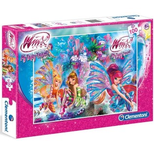 Clementoni Winx Club My Fairy Friend Sestavljanka 100 Kosov (6 kos.)