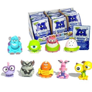 DISNEY PIXAR MONSTERS UNIVERSITY MINI FIGURICE V DISPLAYU (24 kos.)