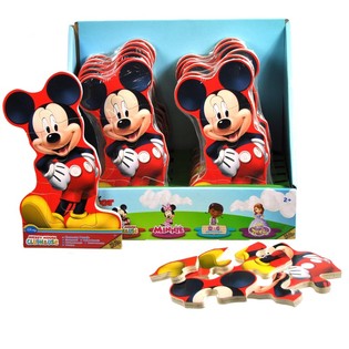 Lesena sestavljanka Disney Mickey Mouse Clubhouse v displayu (12 kos)