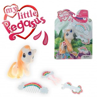 Samorog MY LITTLE PEGASUS na kartici (24 kos)