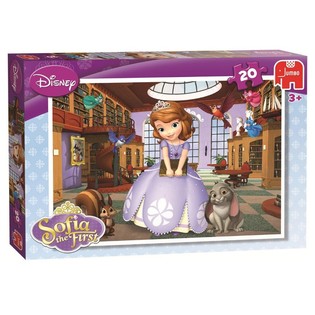 JUMBO DISNEY SESTAVLJANKA SOFIJA PRVA V KNJIŽNICI 20 KOSOV (5kos)