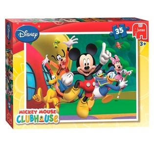 Jumbo Disney Mickey Mouse Clubhouse Skakanje Sestavljanka 35 Delov (3 kosi)