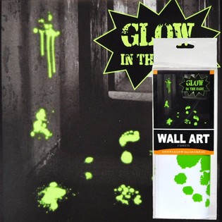 GLOW IN THE DARK STENSKE NALPEKE (6 kos)